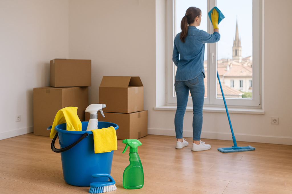 Nettoyage après déménagement Montpellier : astuces pour un état des lieux réussi